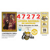 Lotería Navidad La Gorda (ADMON. DE LOTERIA N.º 3 – PALENCIA) – 47272