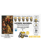 El Niño La Gorda (ADMÓN. DE LOTERIA N.º 3 – PALENCIA)  – DISTINTOS