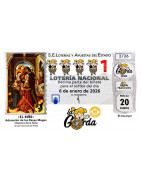 El Niño La Gorda (ADMÓN. DE LOTERIA N.º 3 – PALENCIA)  – Terminación 1