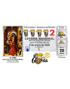 El Niño La Gorda (ADMÓN. DE LOTERIA N.º 3 – PALENCIA)  – Terminación 2