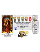 El Niño La Gorda (ADMÓN. DE LOTERIA N.º 3 – PALENCIA)  – Terminación 8